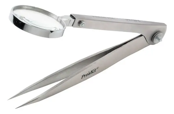 [1PK-TZ015] Brucelles avec loupe