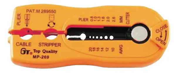 [MP269]  Dénudeur de câbles Ø 0.8 à 2.6mm