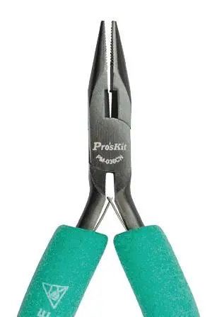 [PM-036CN] Pince à bec demi-ronds ESD