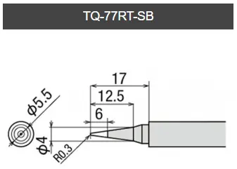 [TQ-77RT-SB] Panne conique pour TQ-95 (0.3mm)