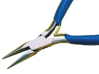 [202] Pince à bec demi-rond lisse