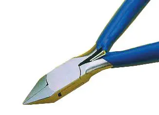 Pince coupante de côté, tête droite