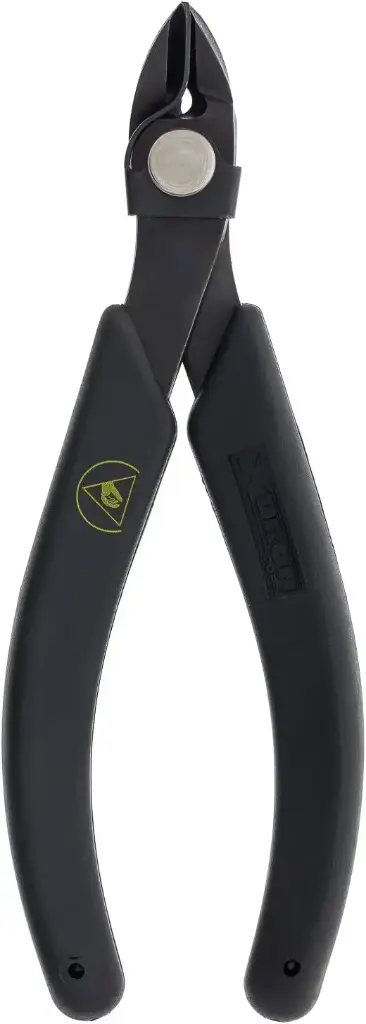 Pince coupante de coté, tête ovale