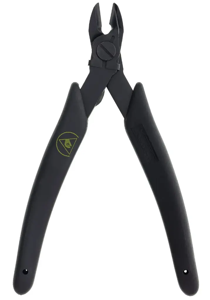 Pince coupante de coté, tête ovale