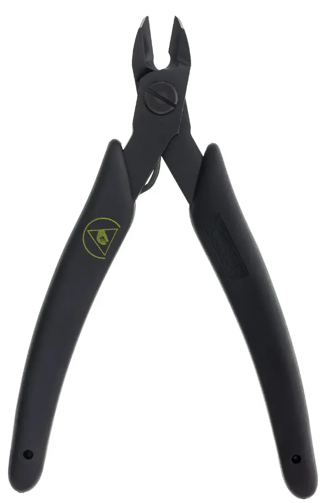 Pince coupante de coté, tête ovale