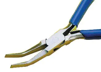 [298] Pince à bec coudé lisse