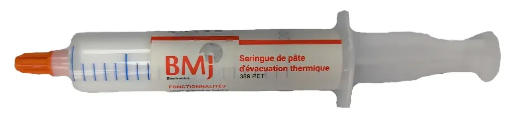 Seringue de pâte d'évacuation thermique