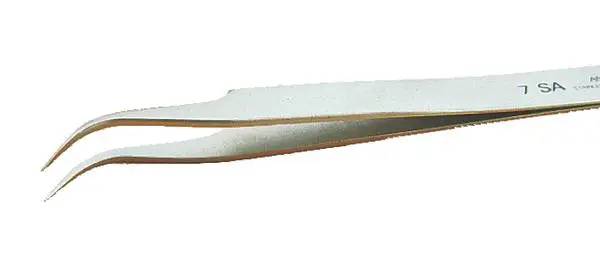 [7-SA] Brucelles pointes courbées fines 7-SA