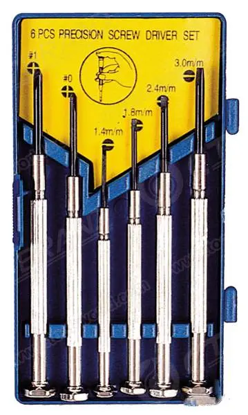 [CT1200] Jeu de  tournevis d'horloger