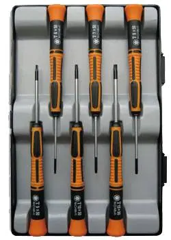 Jeu de 6 tournevis torx