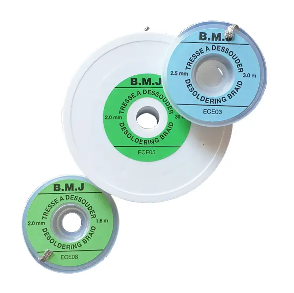 Tresse à dessouder cuivre