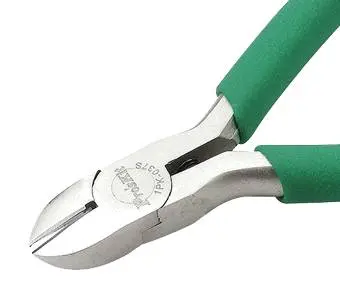 [1PK-037S] Pince coupante de côté, tête ovale