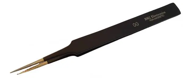 Brucelles à pointes larges & fine manche epoxy GG-SA-EG