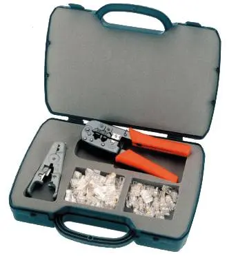 [HT2568D] Mallette avec pince et connecteurs