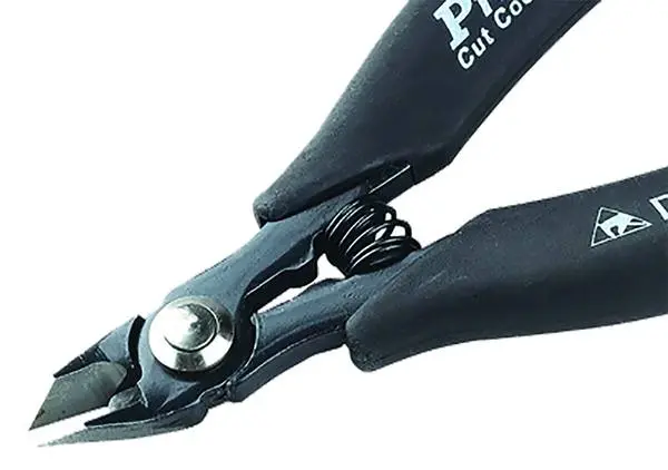 [1PK-5101-E] Pince coupante de coté, tête droite, lames épaisses